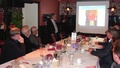 Kalajoen Rotaryklubin jäseniä Ravintola Lokkilinnassa 9.10.2012 kuuntelemassa DG Pekka Pietiläisen alustusta