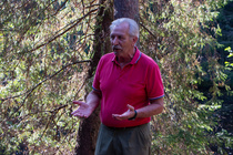 Presidentti Jouni Jyrinki avaa 7.9.2024 tilaisuuden Pleunassa