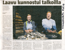 Kalajoki-Seutu teki jutun talkoistamme.