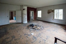 Tässä huoneessa oli kulkutautisairaalan miesten osasto