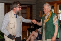 Klubissa on nyt kaksi kunniajäsentä: Eero Laukkanen ja Aarne Nikula