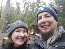 Oikealla sihteeri Timo, vasemmalla Hallitus!