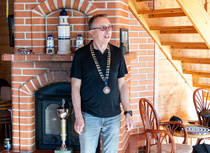 Väistyvä presidentti Tarmo Hihnala kiittää klubin jäseniä aktiivisesta kaudesta